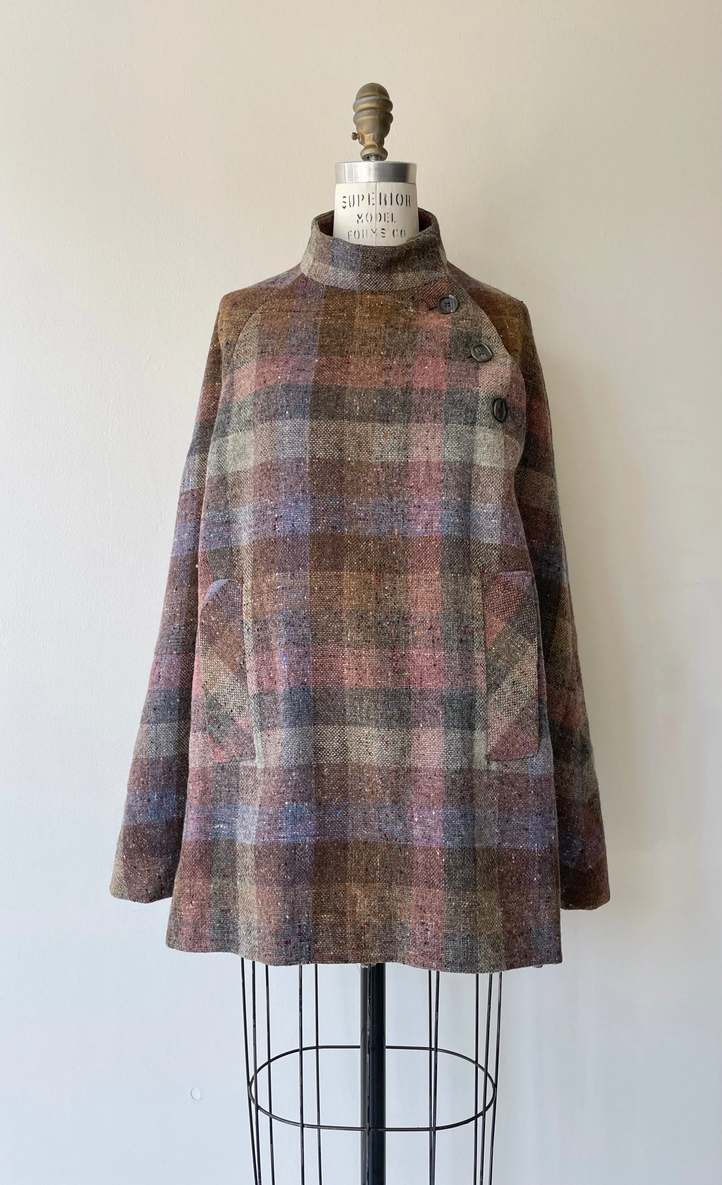 1960s Hourihan Tweed Cape