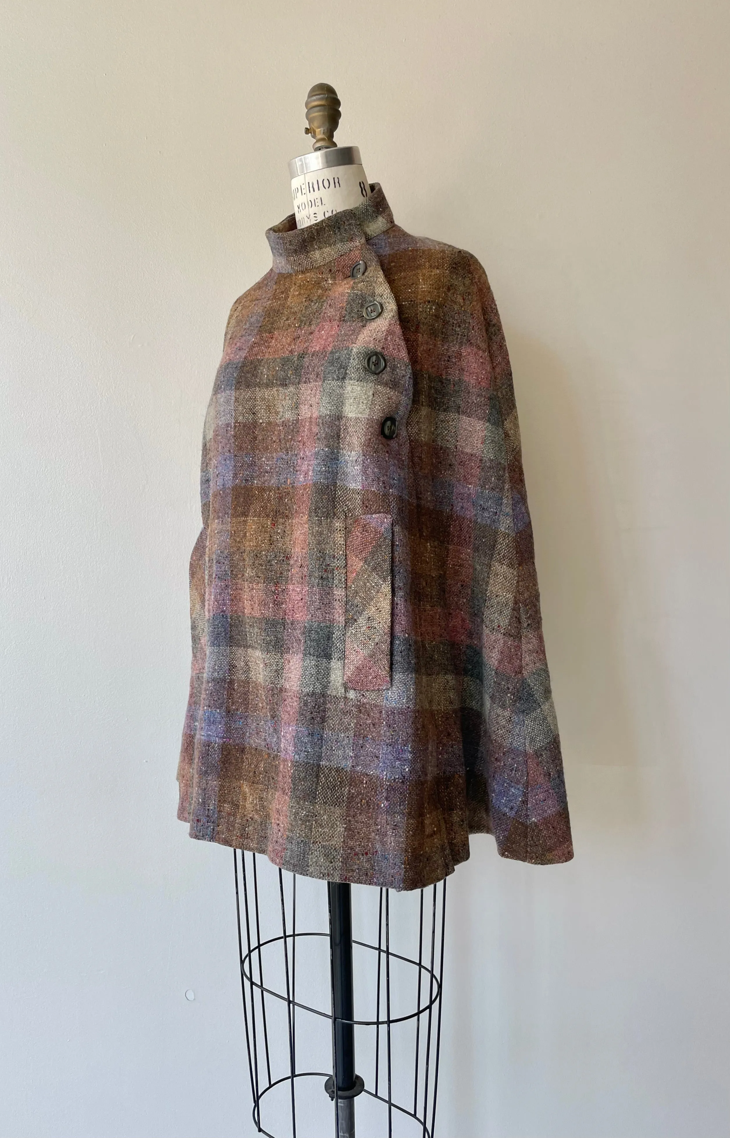 1960s Hourihan Tweed Cape