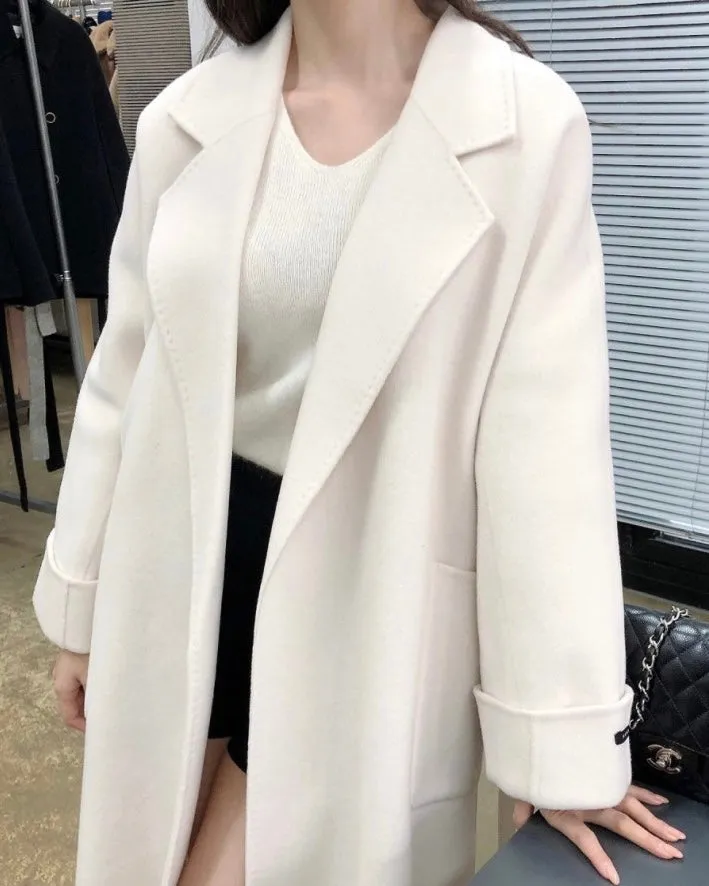 Arwen Handmade Wool Coat - 90% Wool