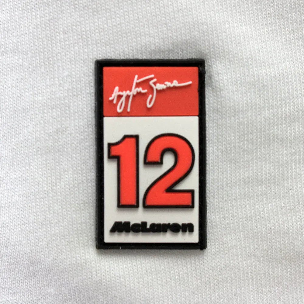 Ayrton Senna T-shirt, World Champion 1988, White, 2020