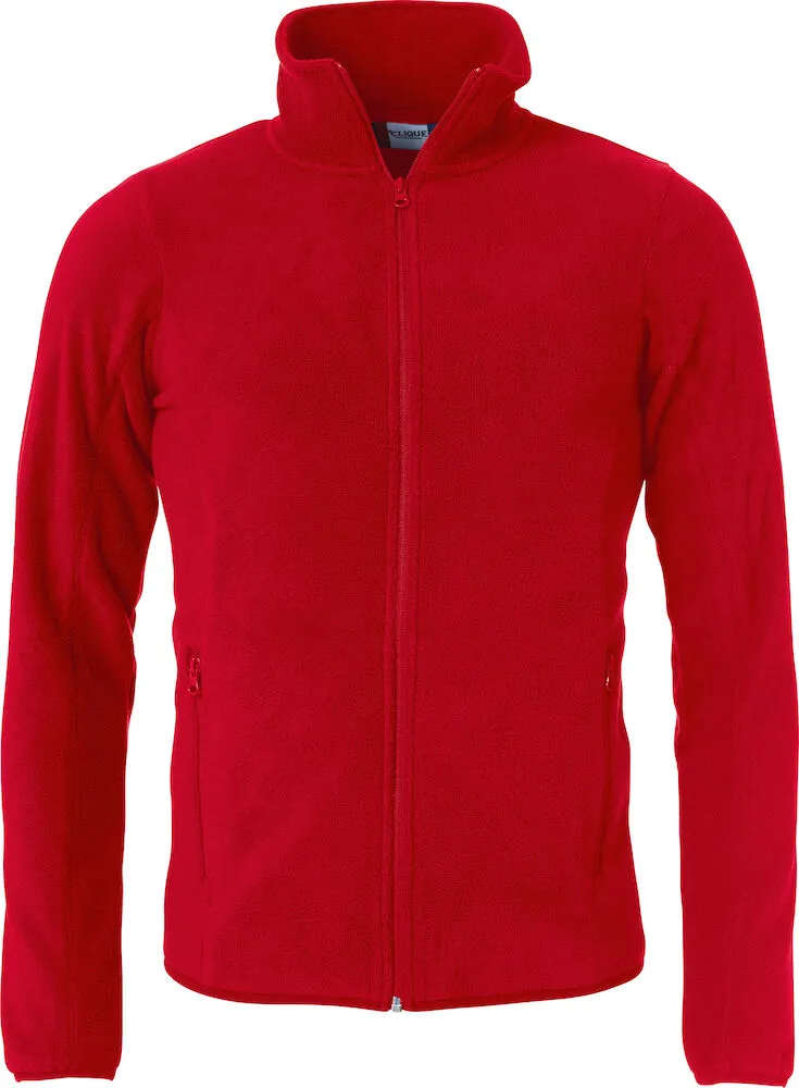 Basic Polar Fleece Jacket Red 023901