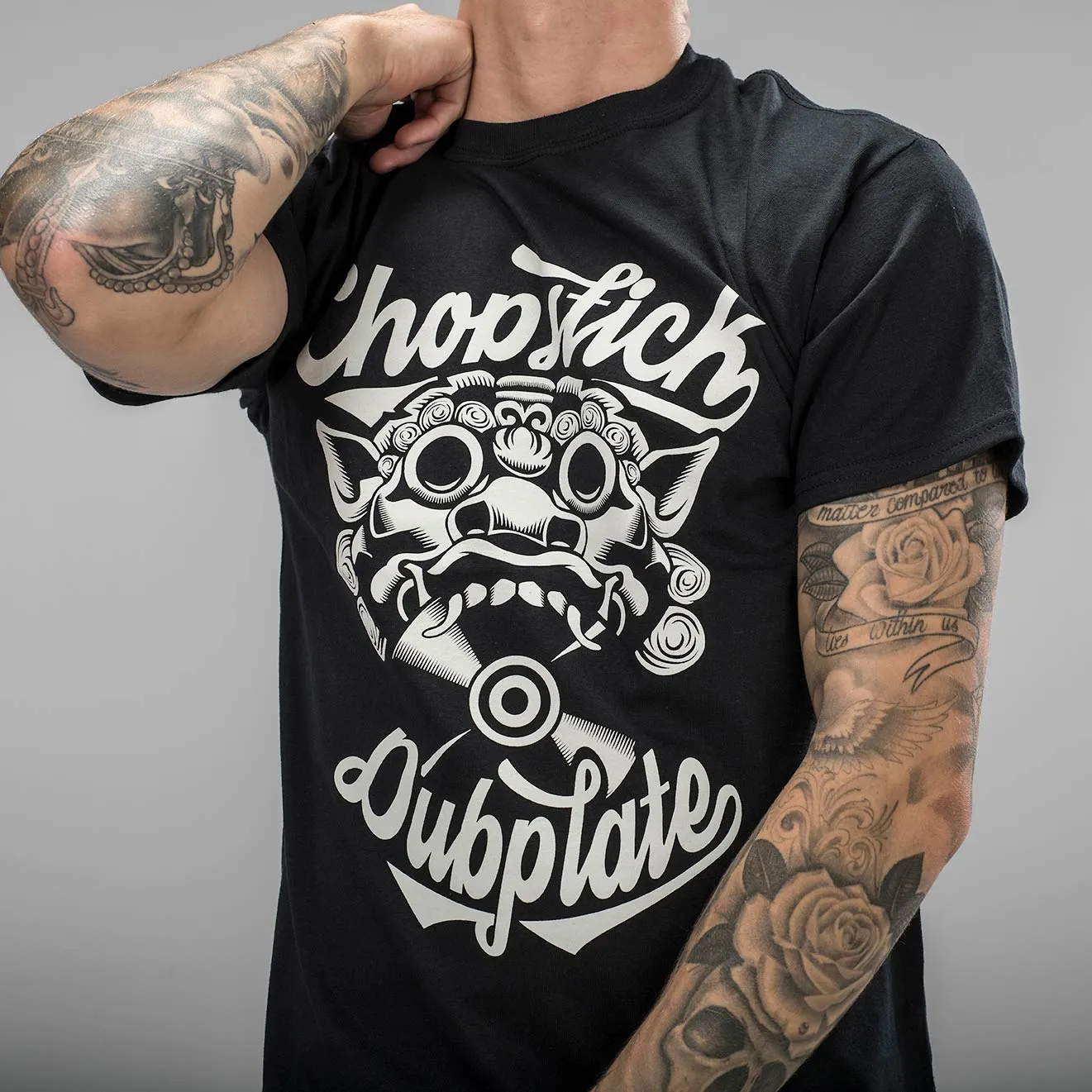 Black Chopstick Dubplate Classic T-Shirt