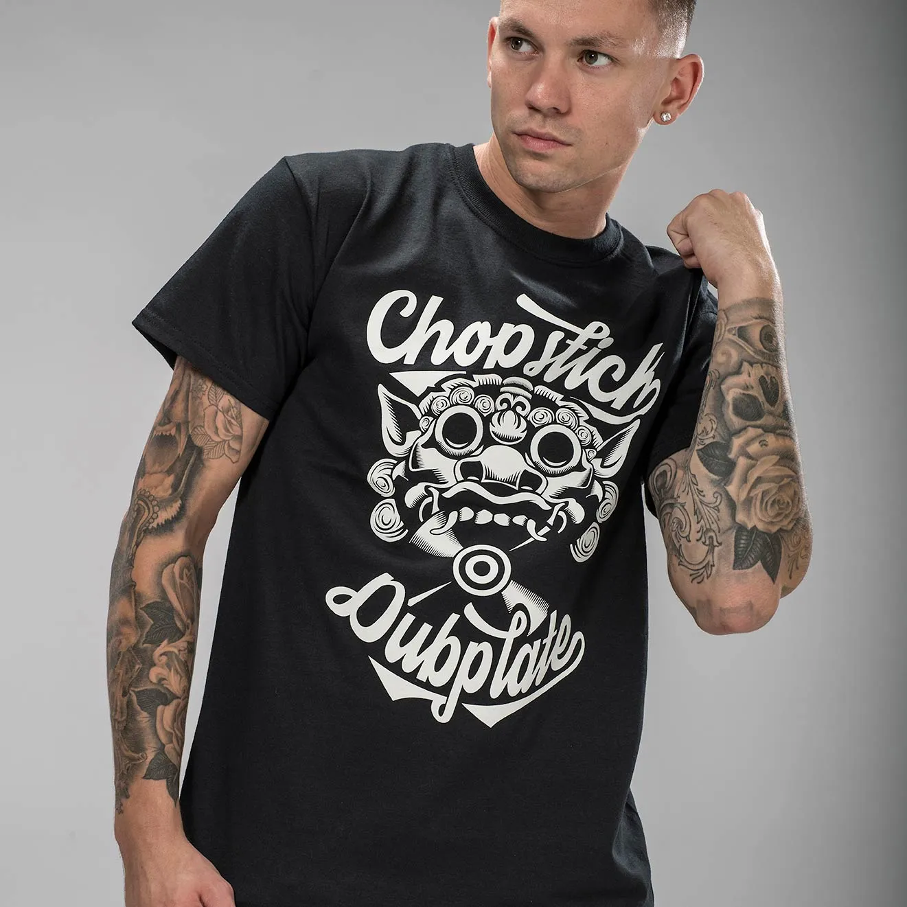 Black Chopstick Dubplate Classic T-Shirt