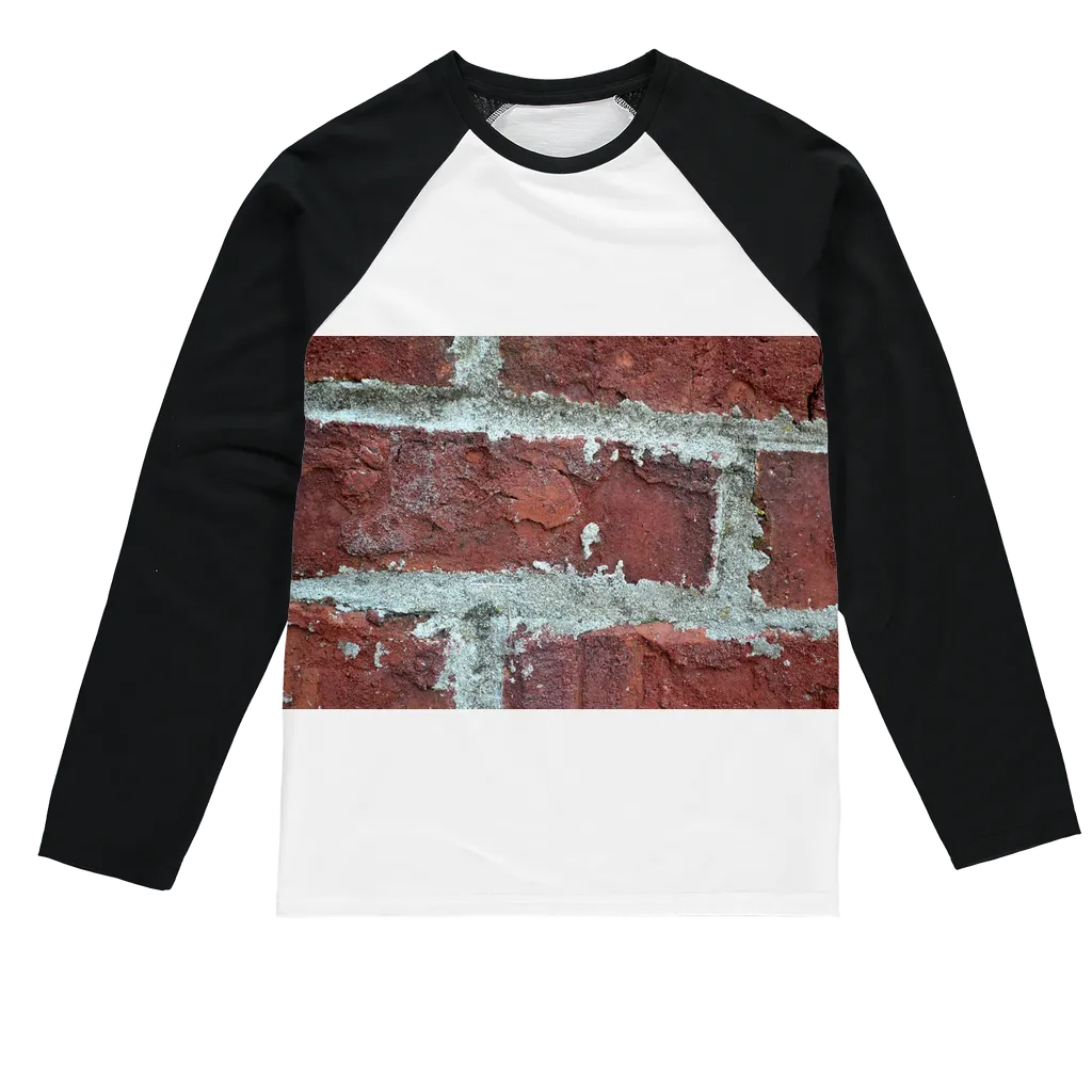 bricks Sublimation Baseball Long Sleeve T-Shirt