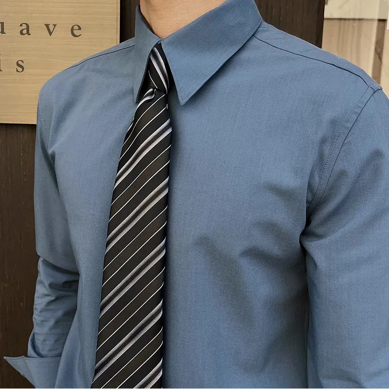 British formal slim-fit shirt