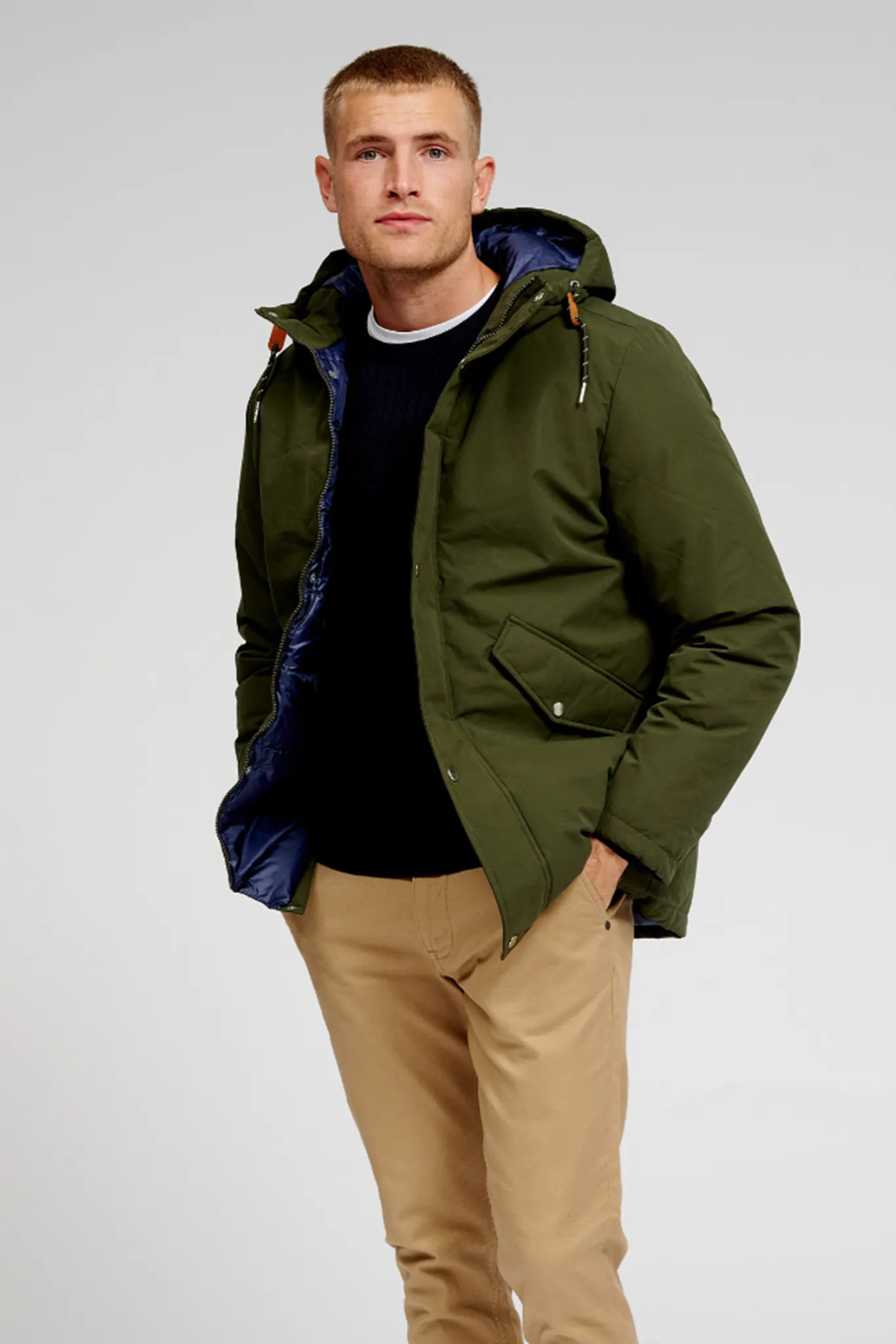 Classic Parka Jacket - Dark Green