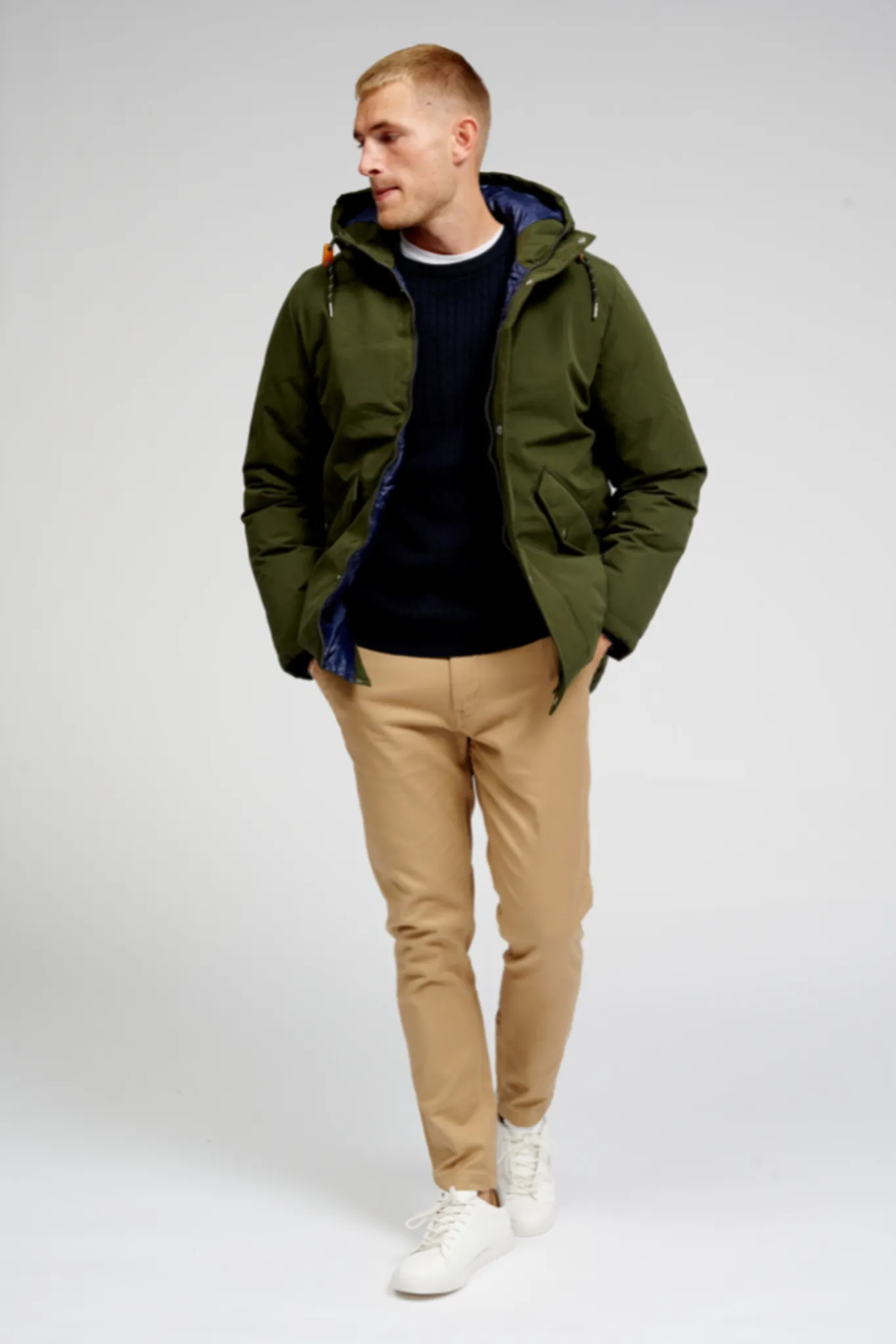 Classic Parka Jacket - Dark Green