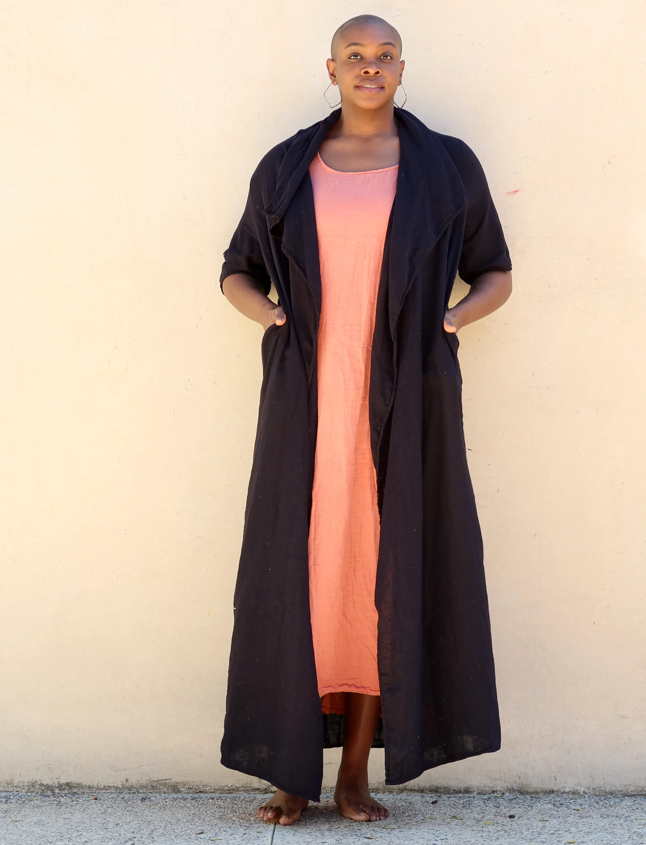 Cocoon Long Jacket