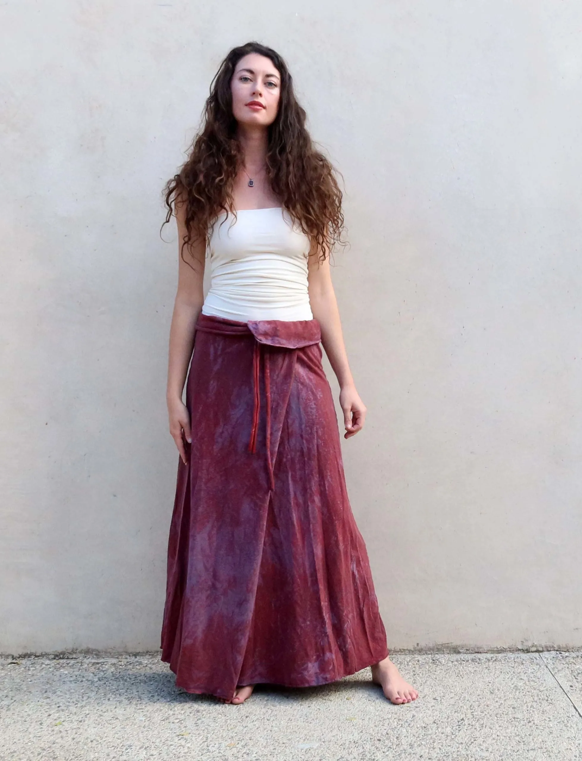 Cocoon Long Skirt