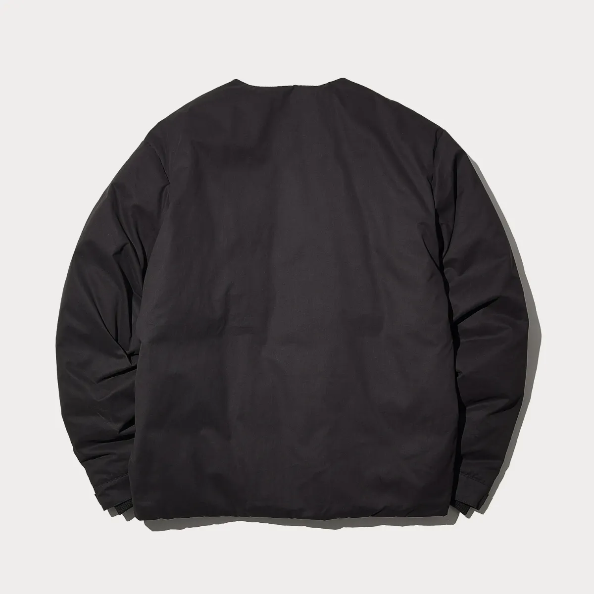 Collarless Down Jacket