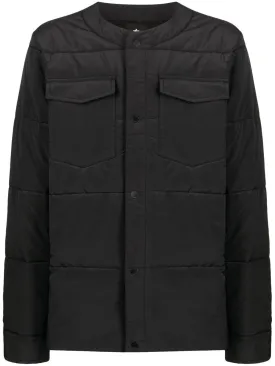 Collarless Padded Jacket