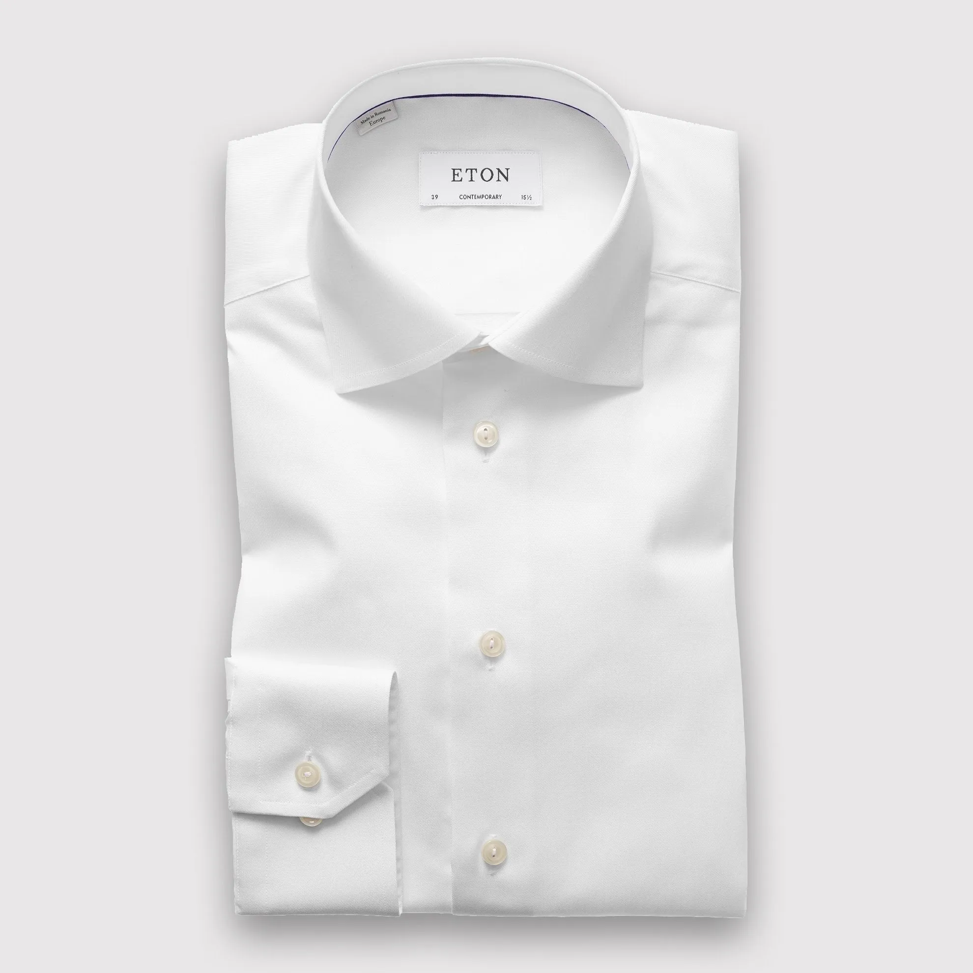 Contemporary Fit Signature Twill Shirt / White