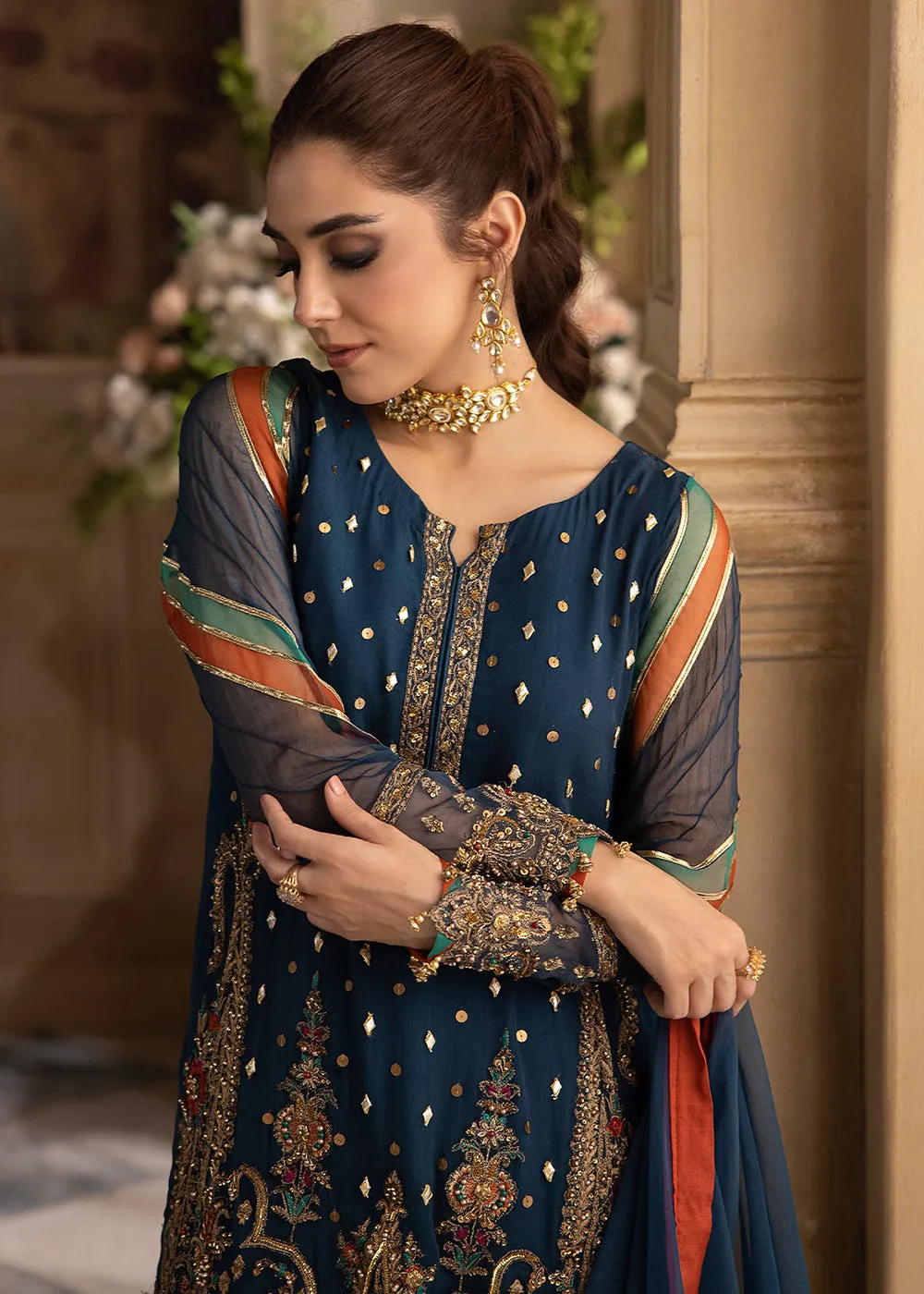 Dastan E Jashan Premium Chiffon '24 by Charizma | DJW4-09