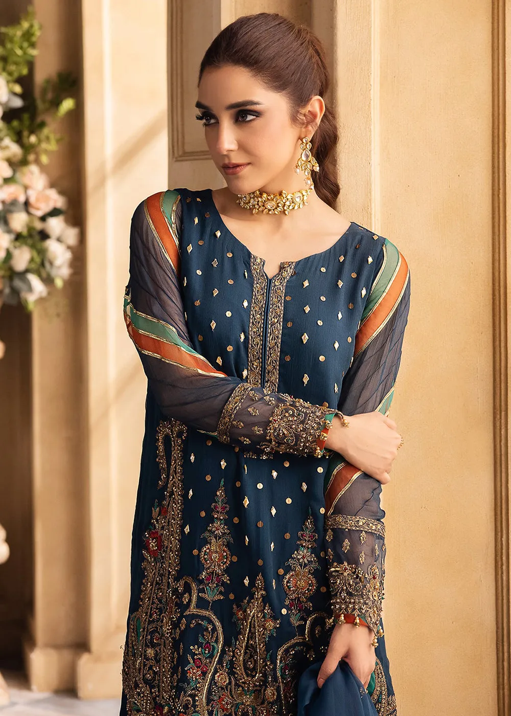 Dastan E Jashan Premium Chiffon '24 by Charizma | DJW4-09