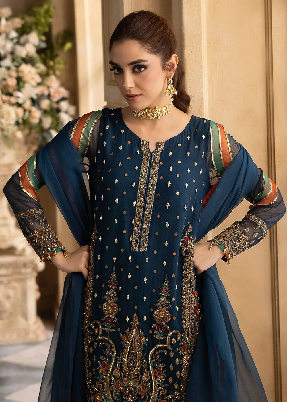 Dastan E Jashan Premium Chiffon '24 by Charizma | DJW4-09