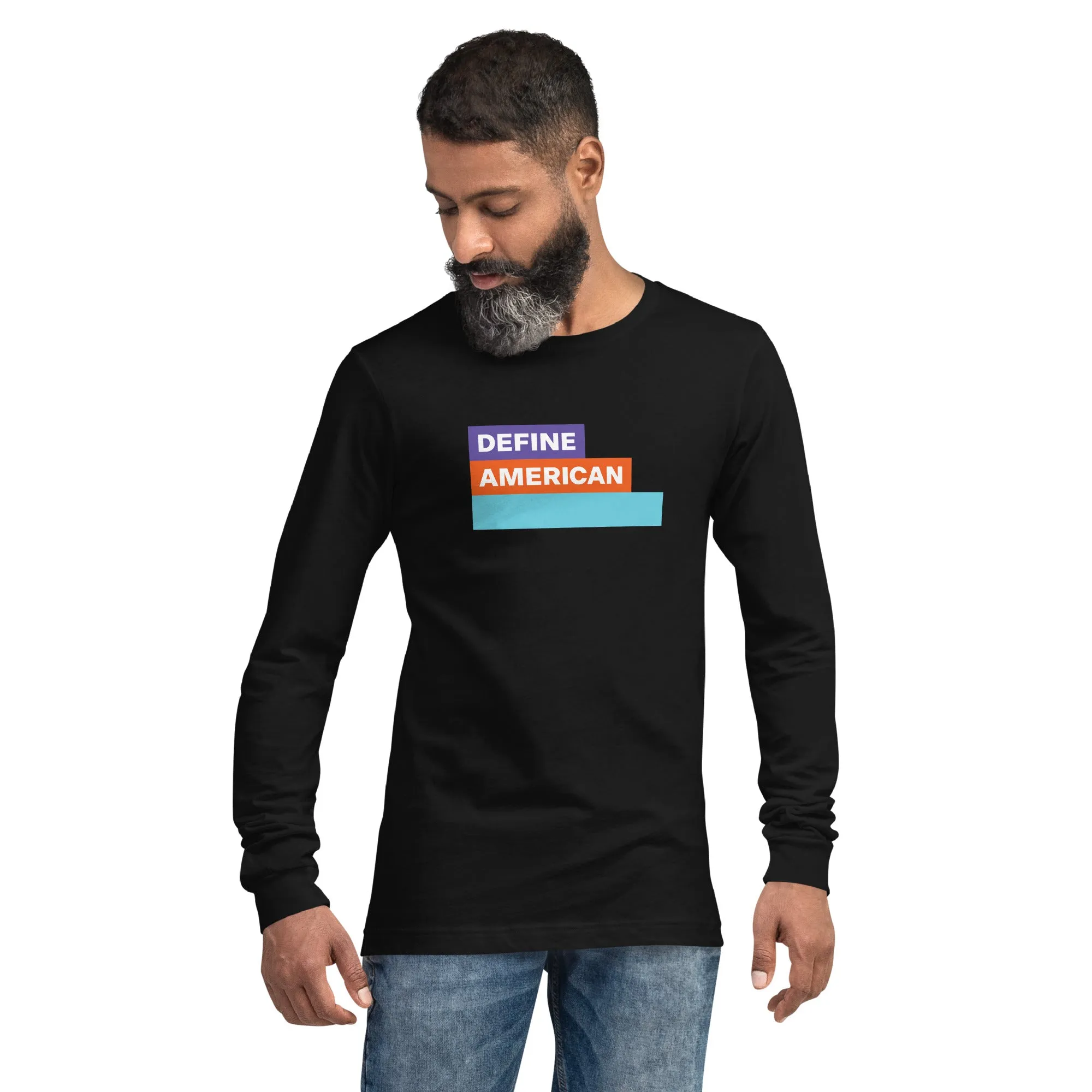 Define American Long Sleeve T-Shirt