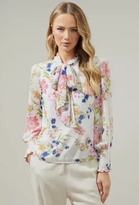 Edwina Floral Top