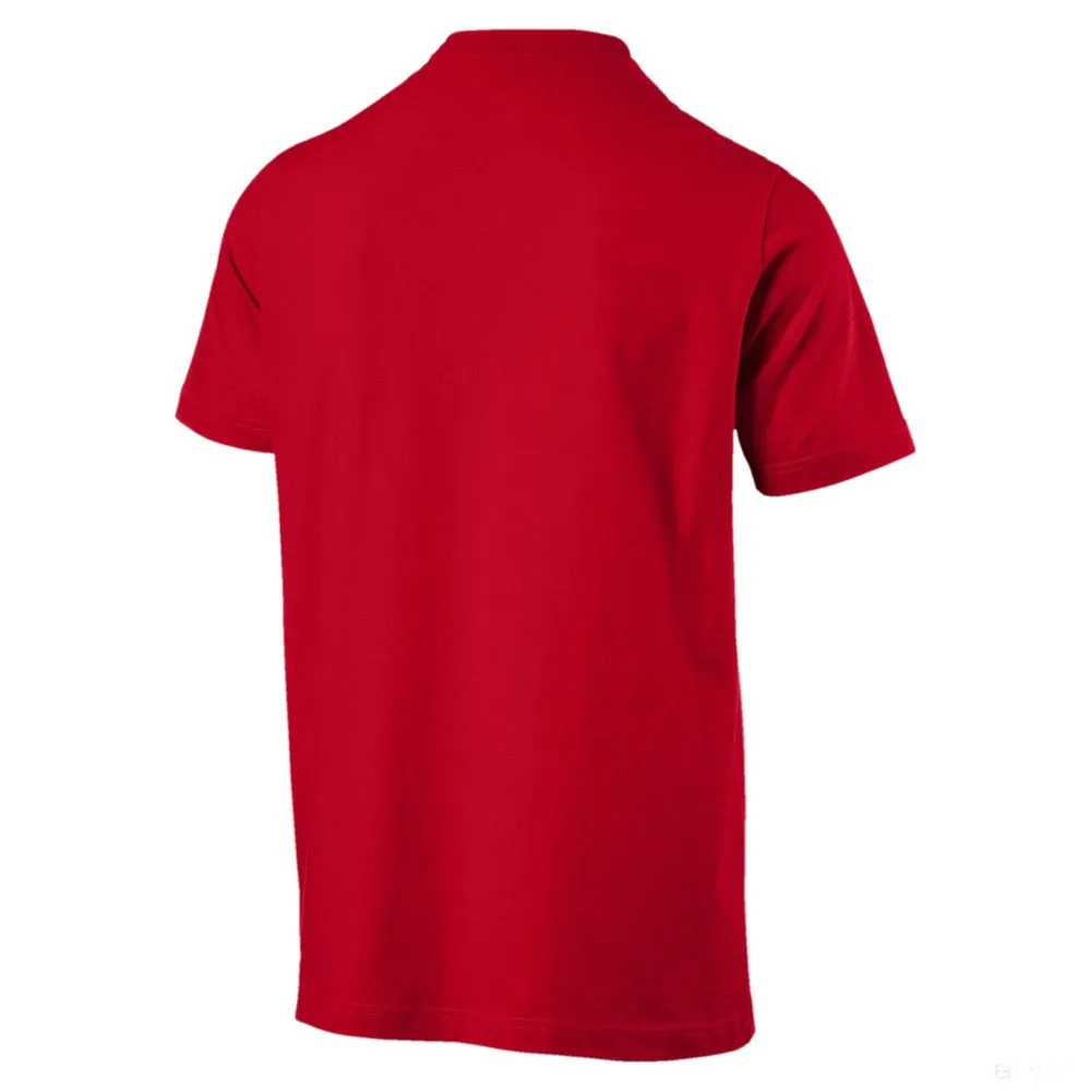 Ferrari T-shirt, Puma Big Shield, Red, 2018