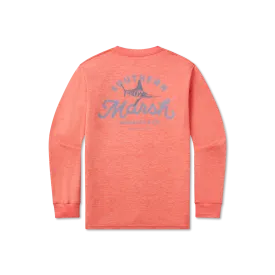 FieldTec™ Heathered Tee - Marlin Merc. Co. - Long Sleeve