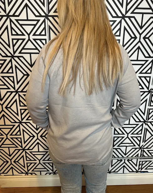 Grey Zip Up