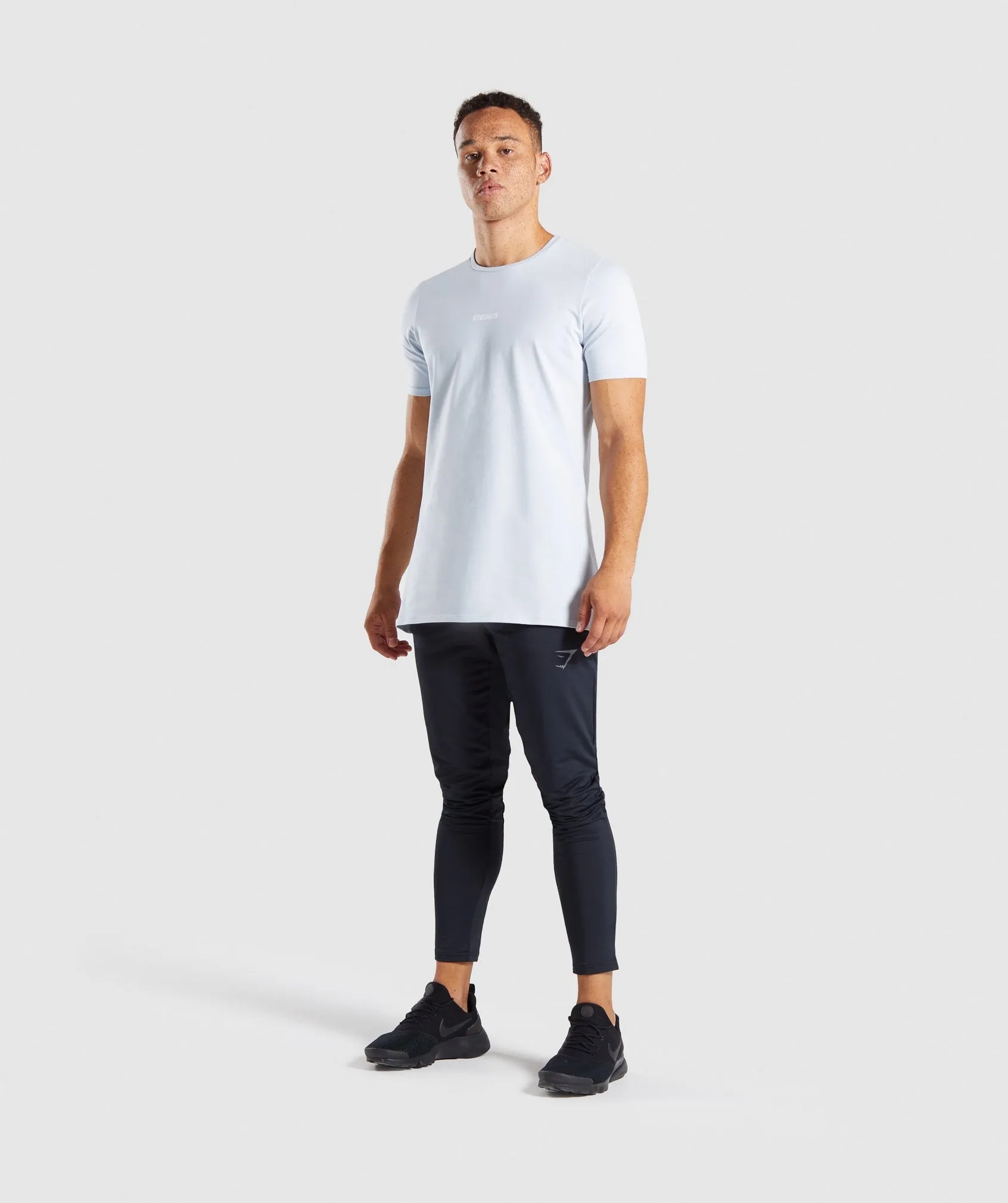 Gymshark Geo T-Shirt - Clear Water