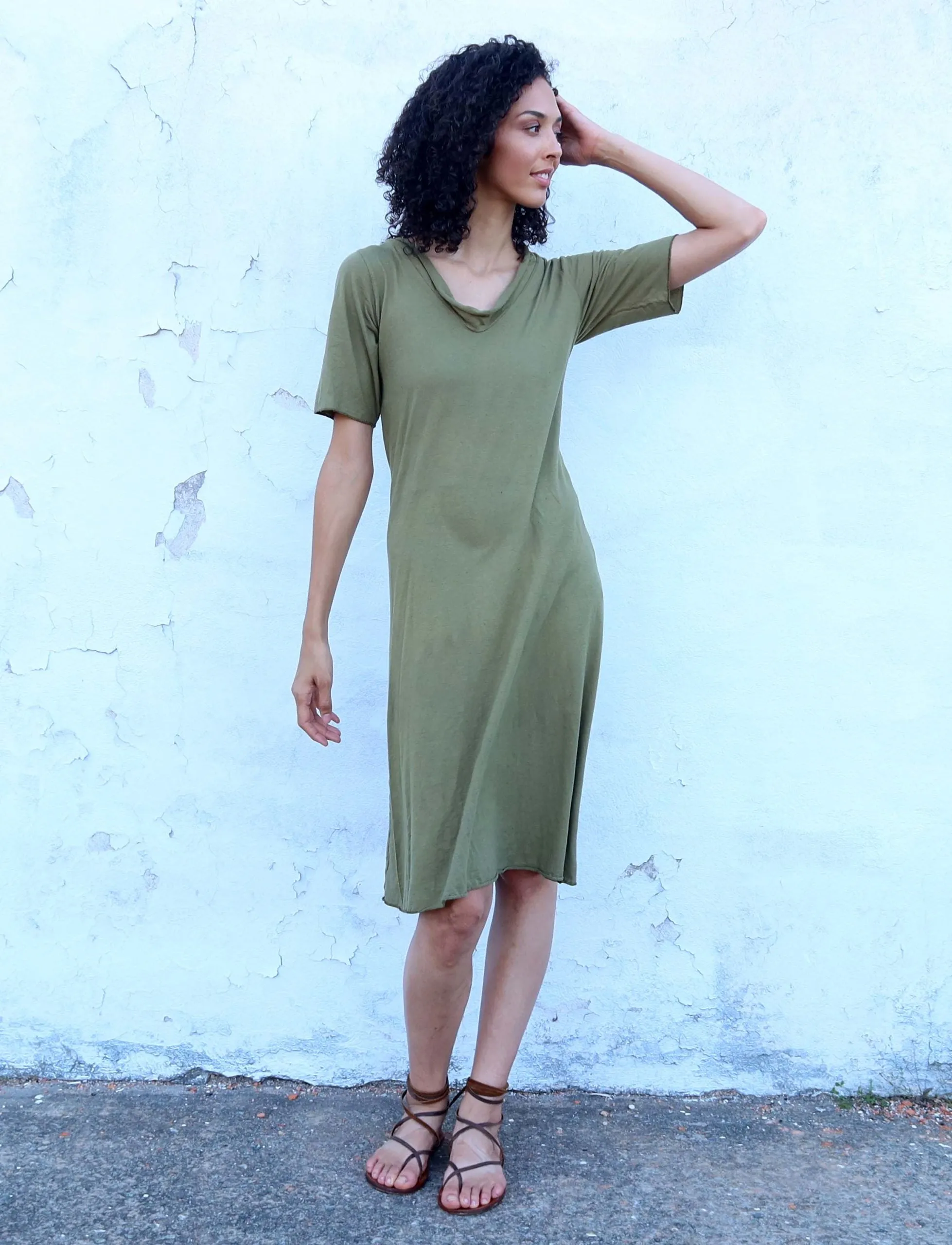 Hampi Simplicity Below Knee Dress