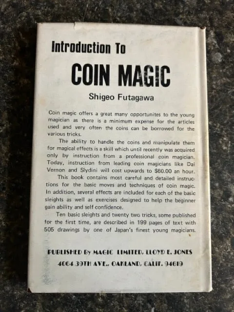 Introduction to Coin Magic - Shigeo Futagawa