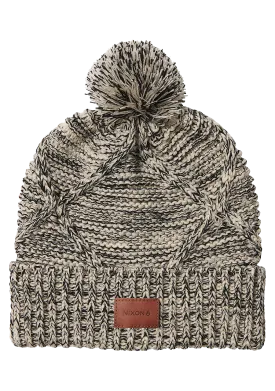 Julian Pom Beanie - Khaki / Black