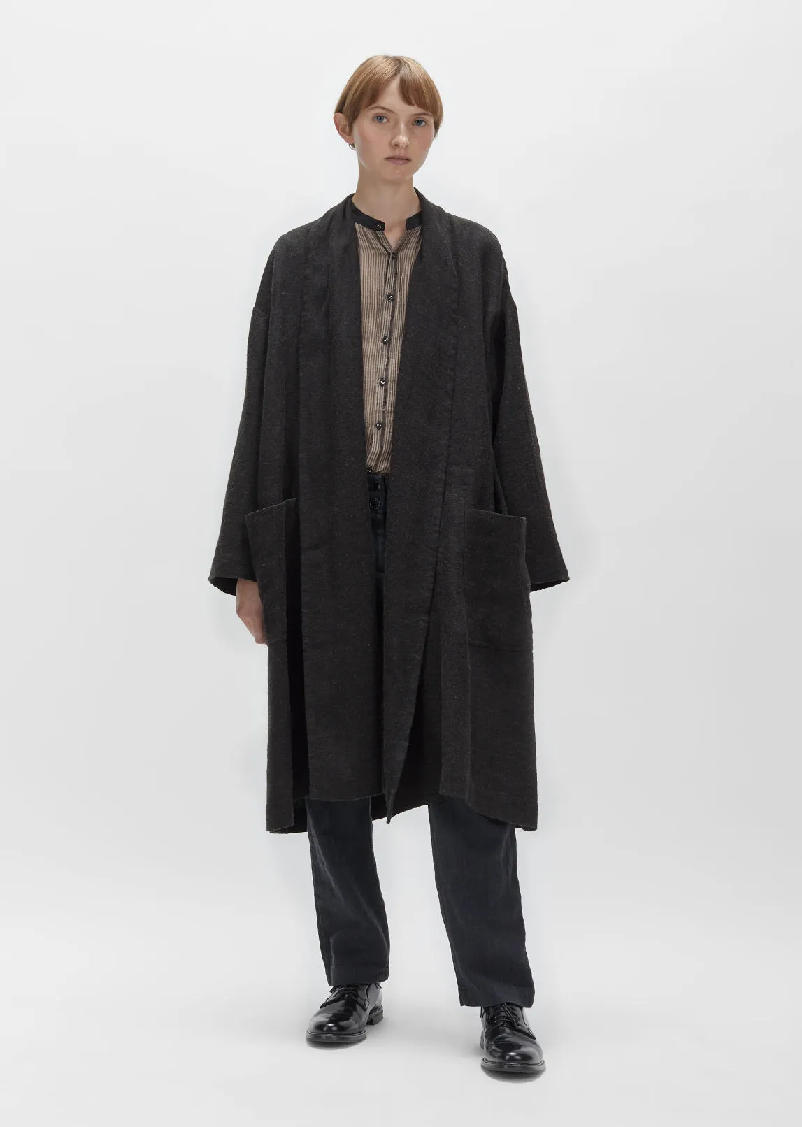 Linen Wool Coat