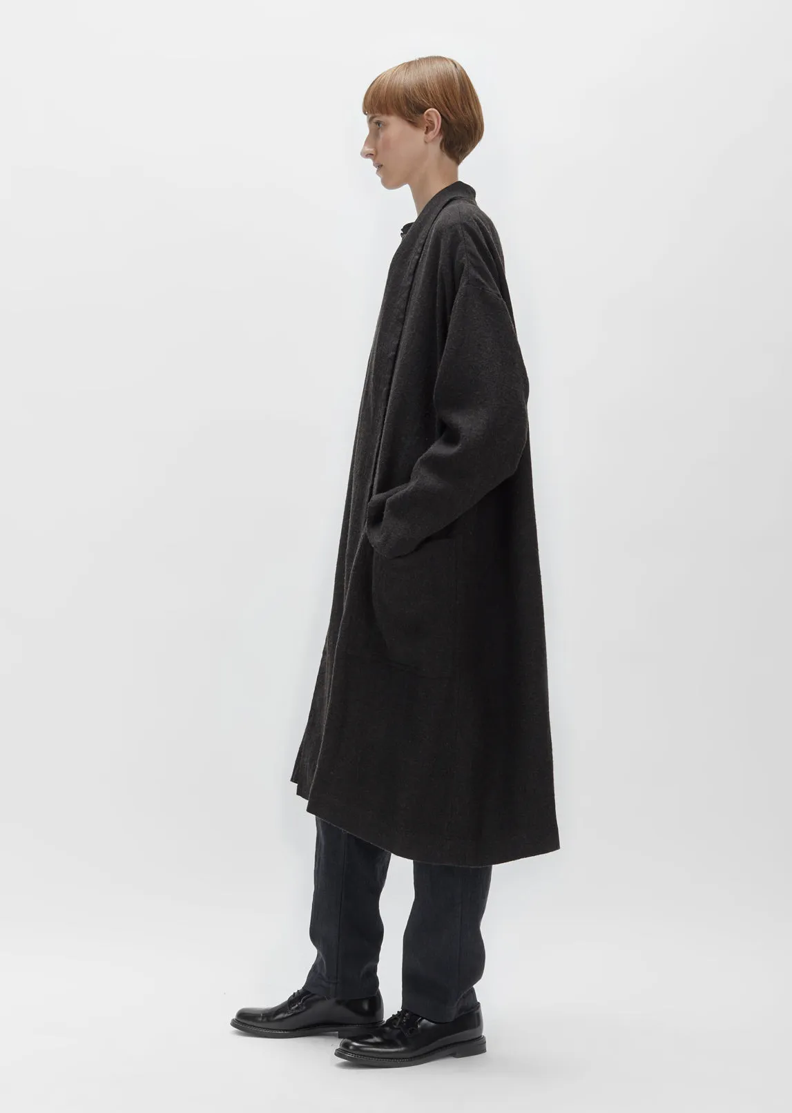 Linen Wool Coat