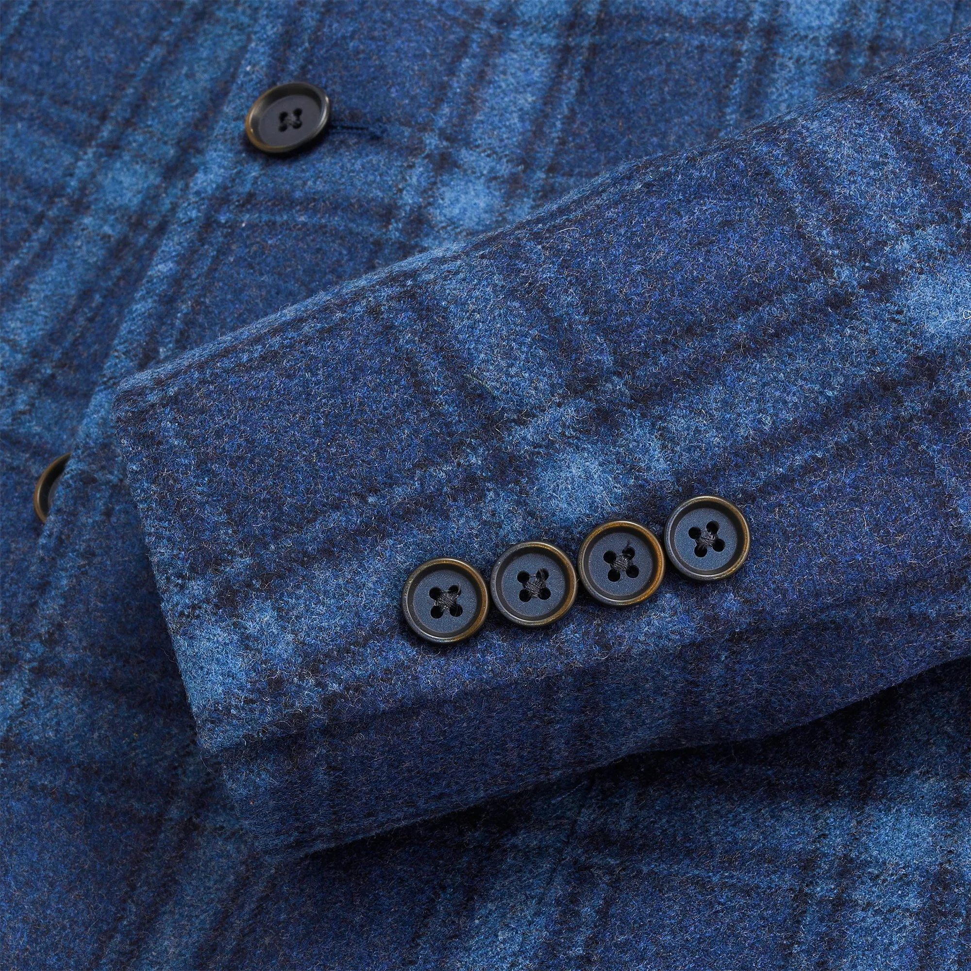 Loro Piana Country Blue Plaid Sport Coat