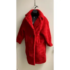 Madonna Soft Long Classic Winter Wool Teddy Coat