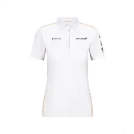 McLaren Womens Polo, Team, White, 2020