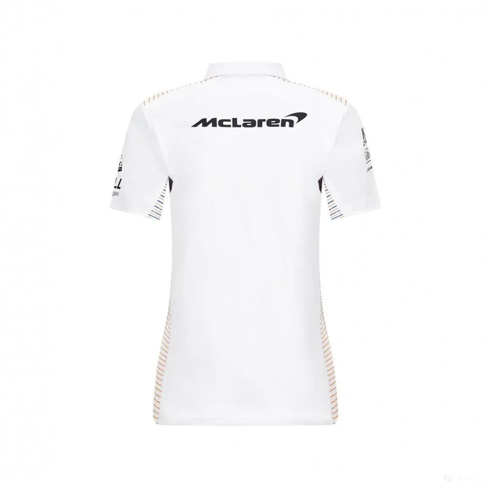 McLaren Womens Polo, Team, White, 2020