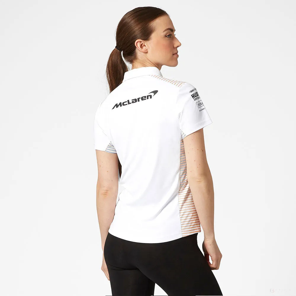 McLaren Womens Polo, Team, White, 2021