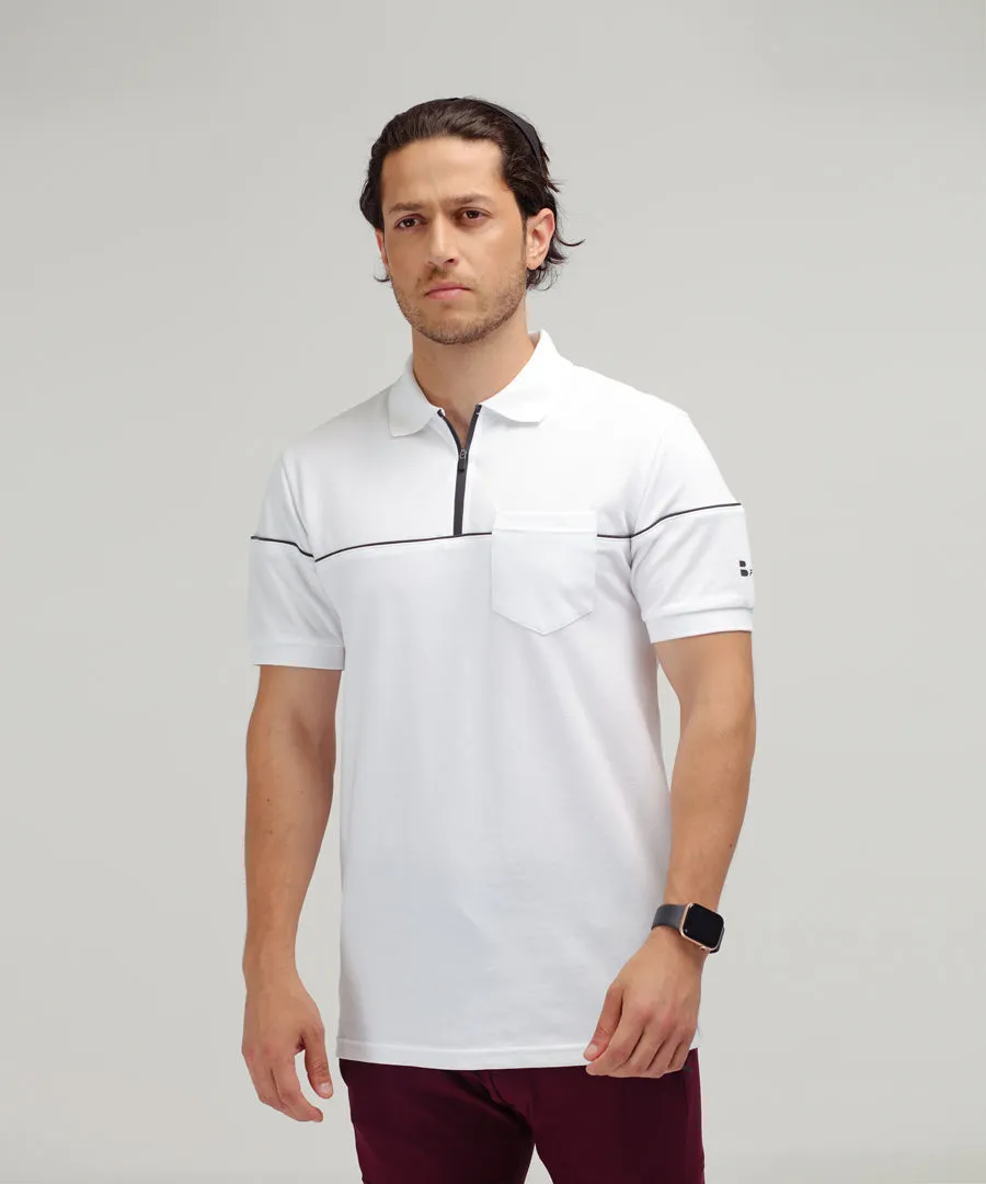 Men's B-Fit Quick Dry Reflector Polo