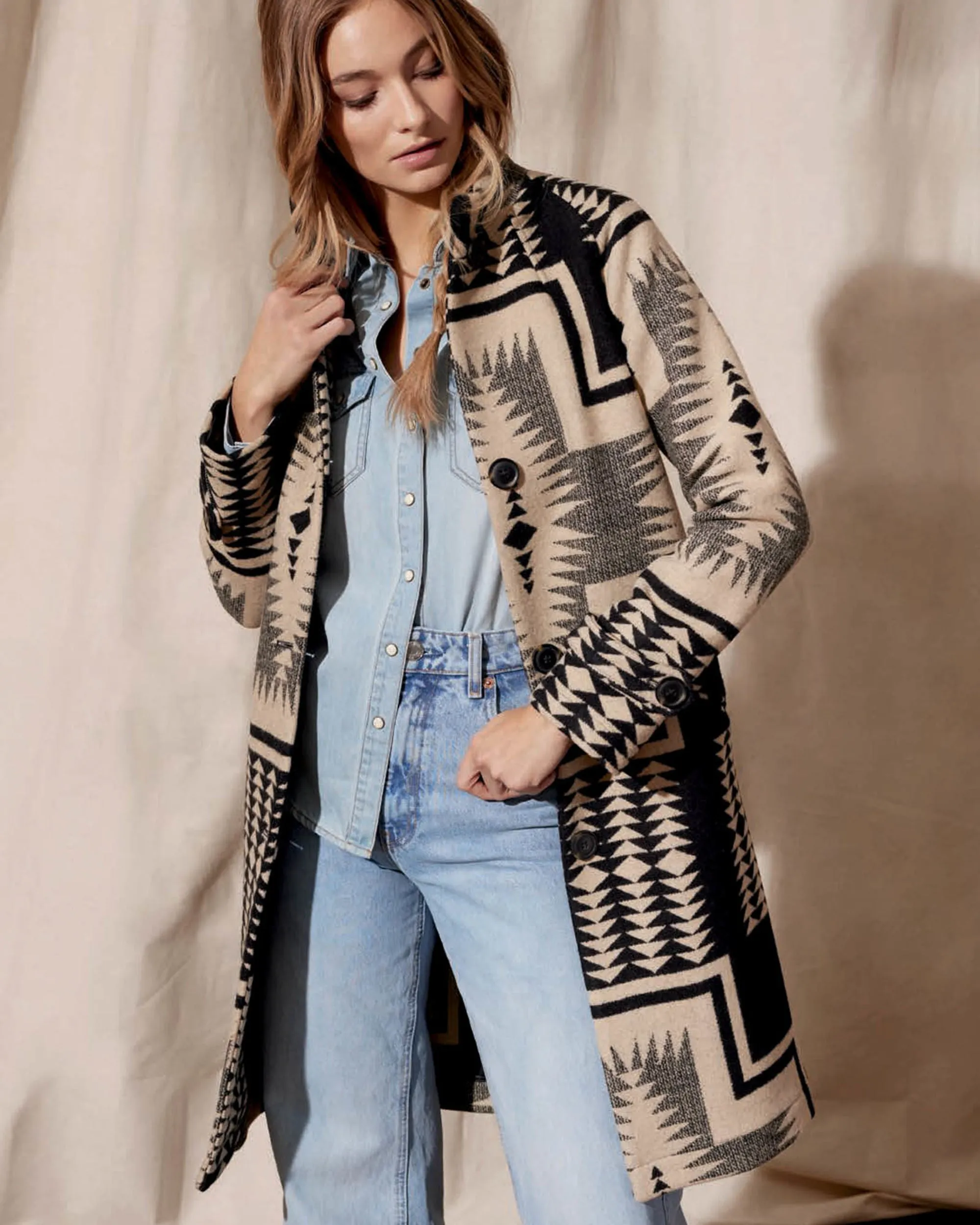 Pendleton- Women's Timberline Jacquard Coat