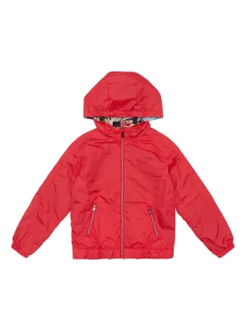 Red City Scene Reversible Jacket (2-7)