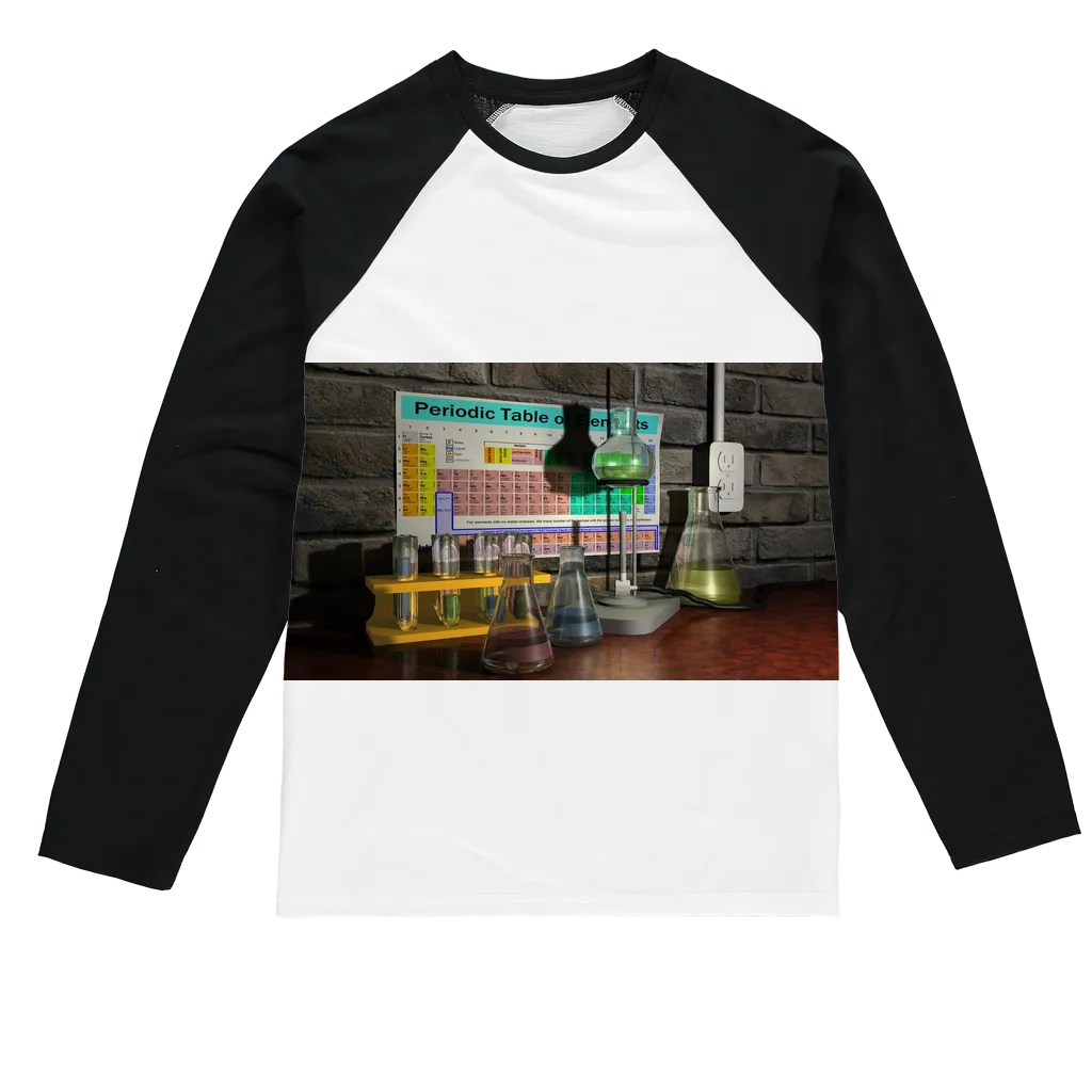 ScienceScene Sublimation Baseball Long Sleeve T-Shirt