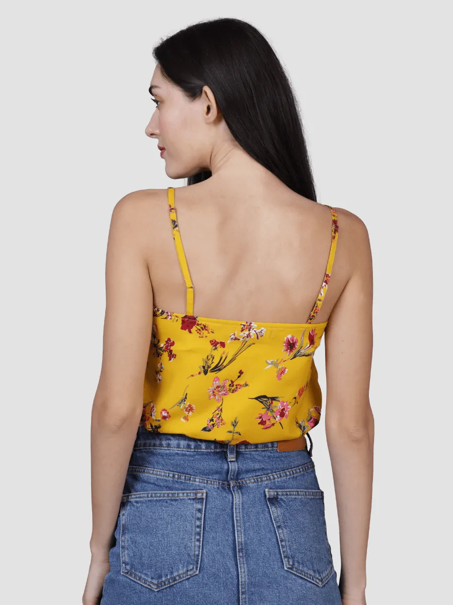 Summer Sunshine Floral Top