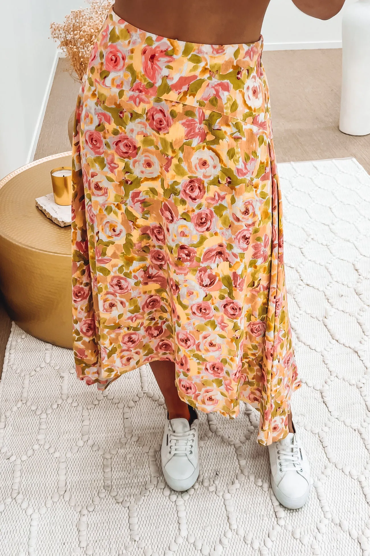 Tinsley Midi Skirt Floral