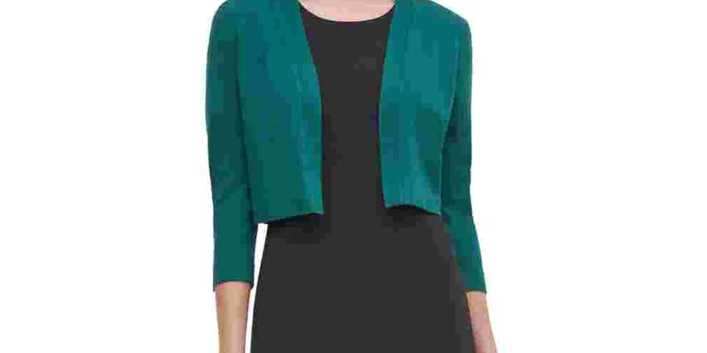 Tommy Hilfiger Women's Button Sleeve Cardigan Green Size Small