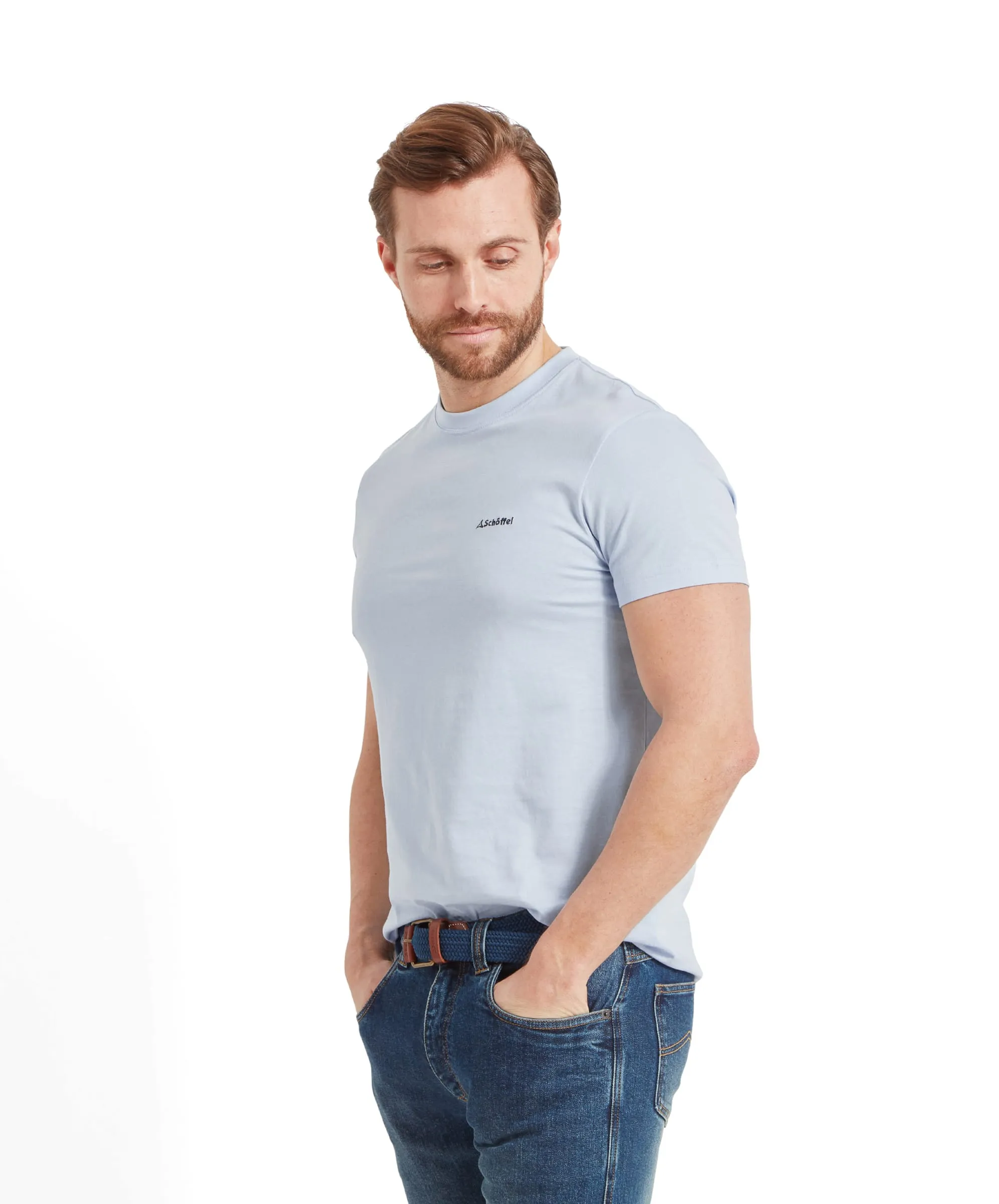 Trevone T Shirt - Sky Blue