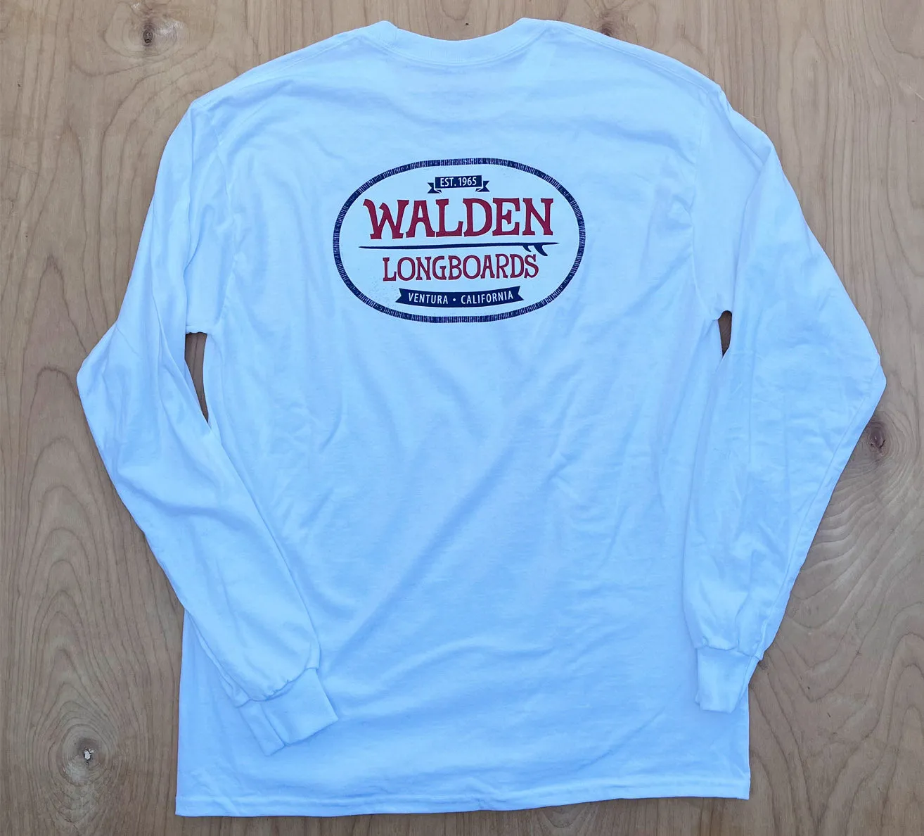 Walden Patch L/S white