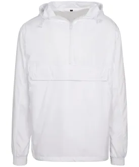 White - Basic pullover jacket