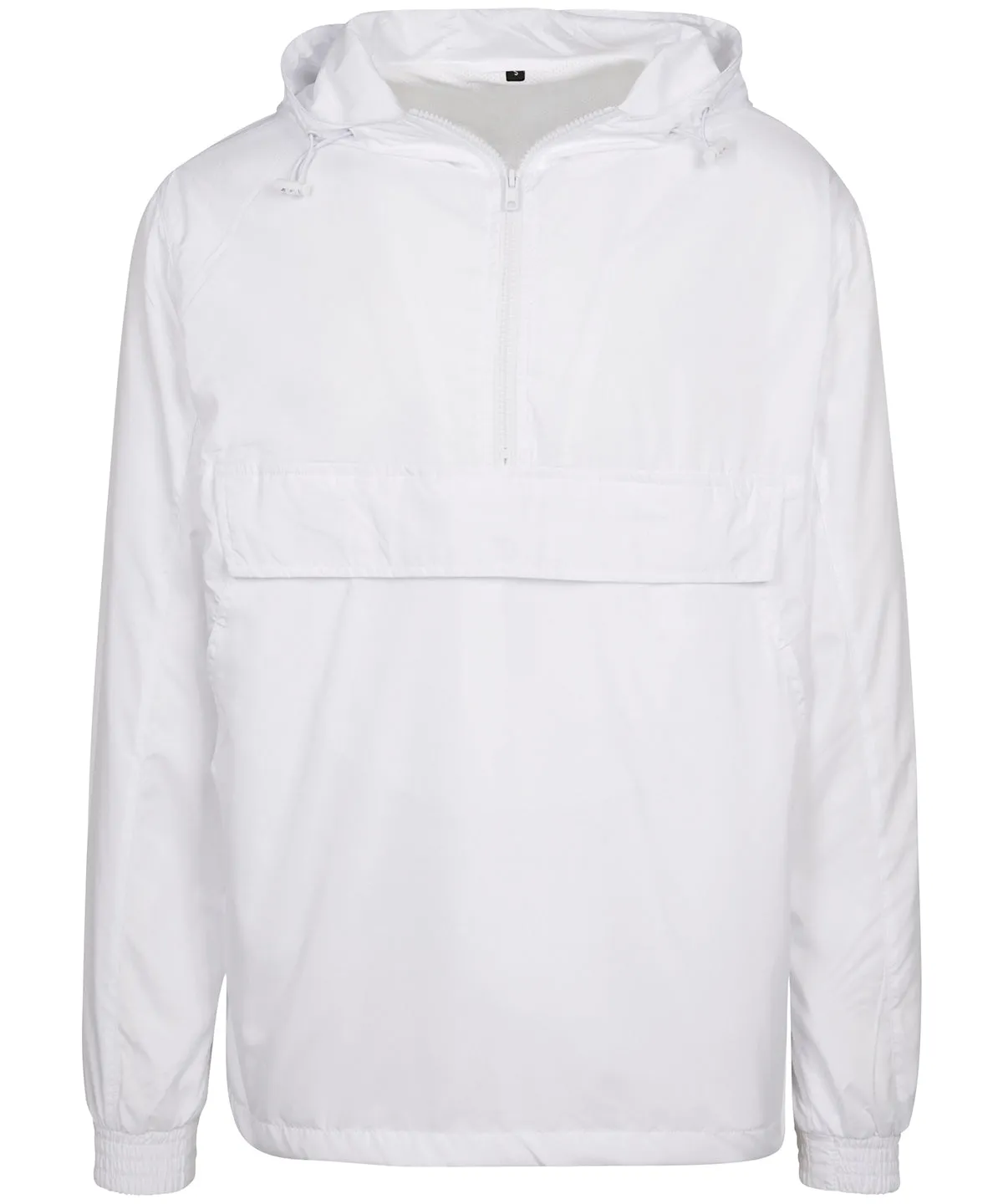 White - Basic pullover jacket