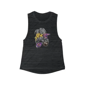 Women's Flowy Scoop Muscle Tank - Girlll!