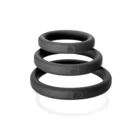 Xact-Fit Silic Rings #14, #17, #20 Black